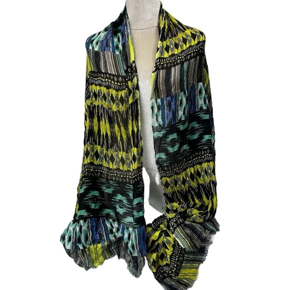 Huge Oversized Summer Scarf Wrap Beach Coverup - Picture 1 of 10